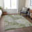 Machine Washable Indoor/Outdoor Xhevrie Aloe Rug-1677982404