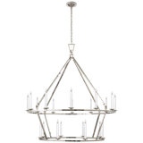 Chapman & Myers Darlana Two-Tier Chandelier