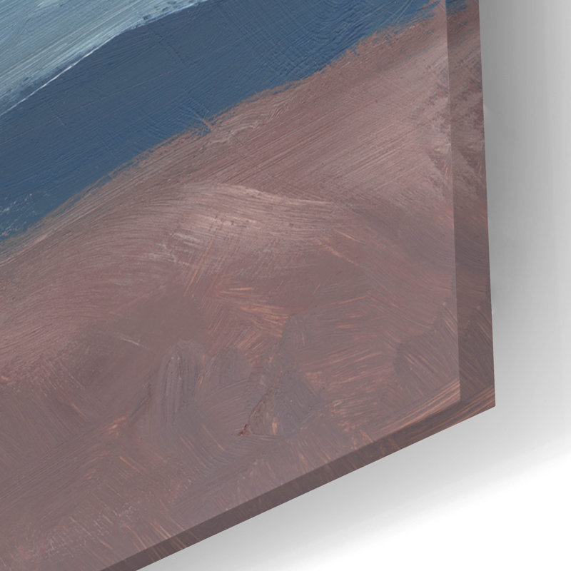 «Sienna Ridge 2» par Ethan Harper, art mural en verre acrylique, H 16 po x l 24 po