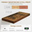 Tablettes de rangement flottantes Farmhouse