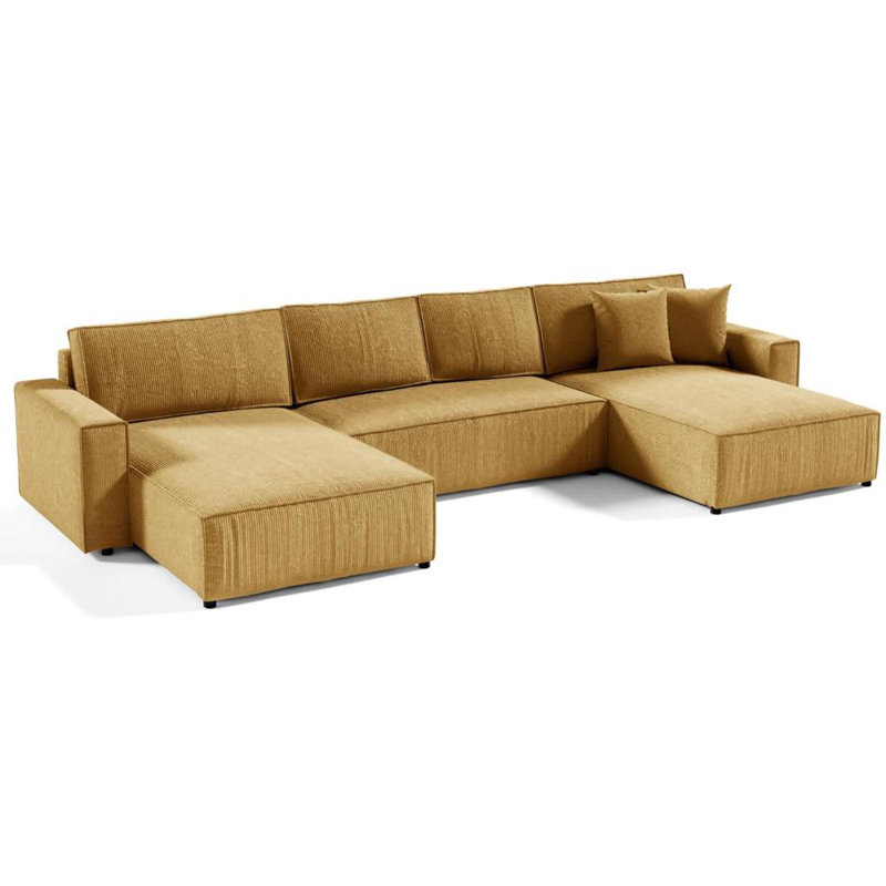 Beyazit 6 Seater Sofa Bed, Yellow