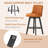 Swivel Upholstered 30'' Counter Stool Wood Leg-93801830-93801834-124606442