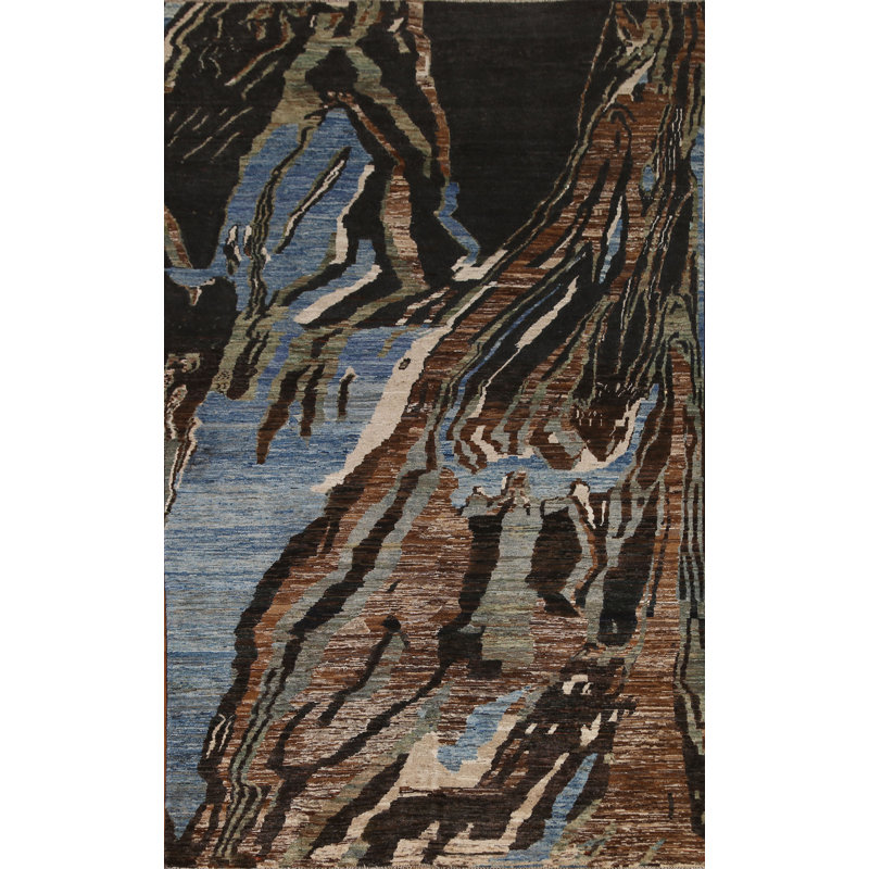 Cotton Abstract Indoor Rug