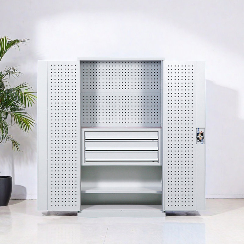Casiers de garage multifonctionnels à grande capacité, Blanc