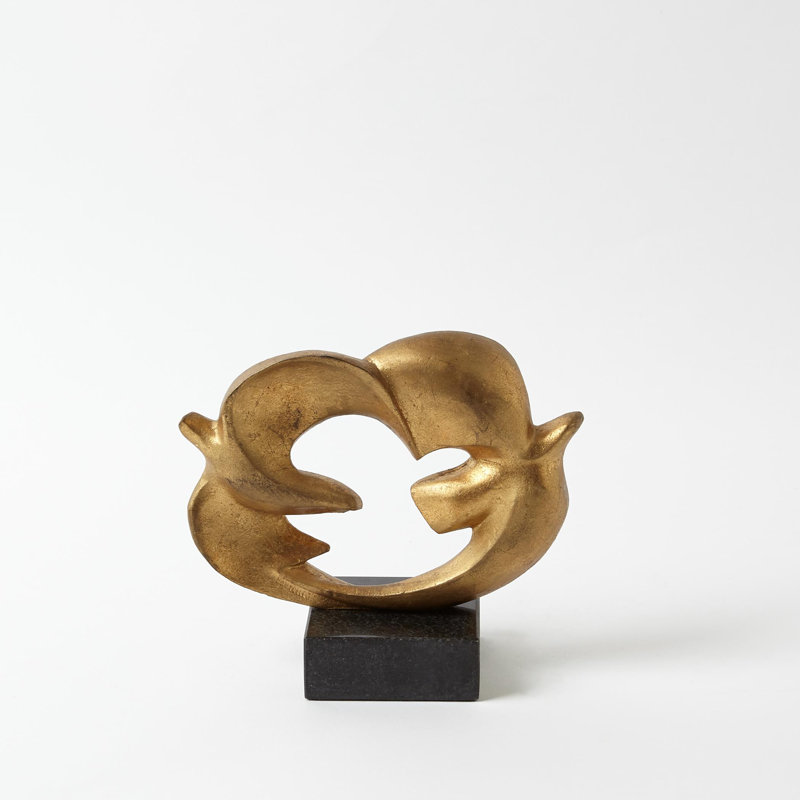 Doves of Peace Sculpture-Sm, 7.5" H x 8" W x 3.25" D