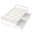 Lit plateforme simple avec rangement