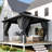 12 pi. L 12 pi. D Pavillon de jardin avec double toit