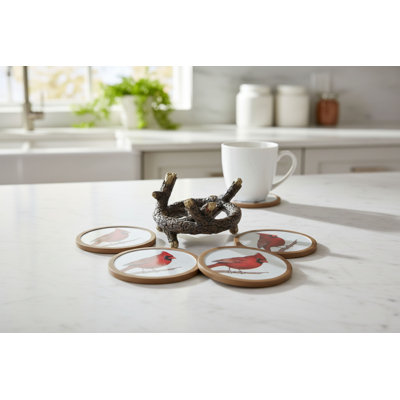 Printed Cardinal Coasters
