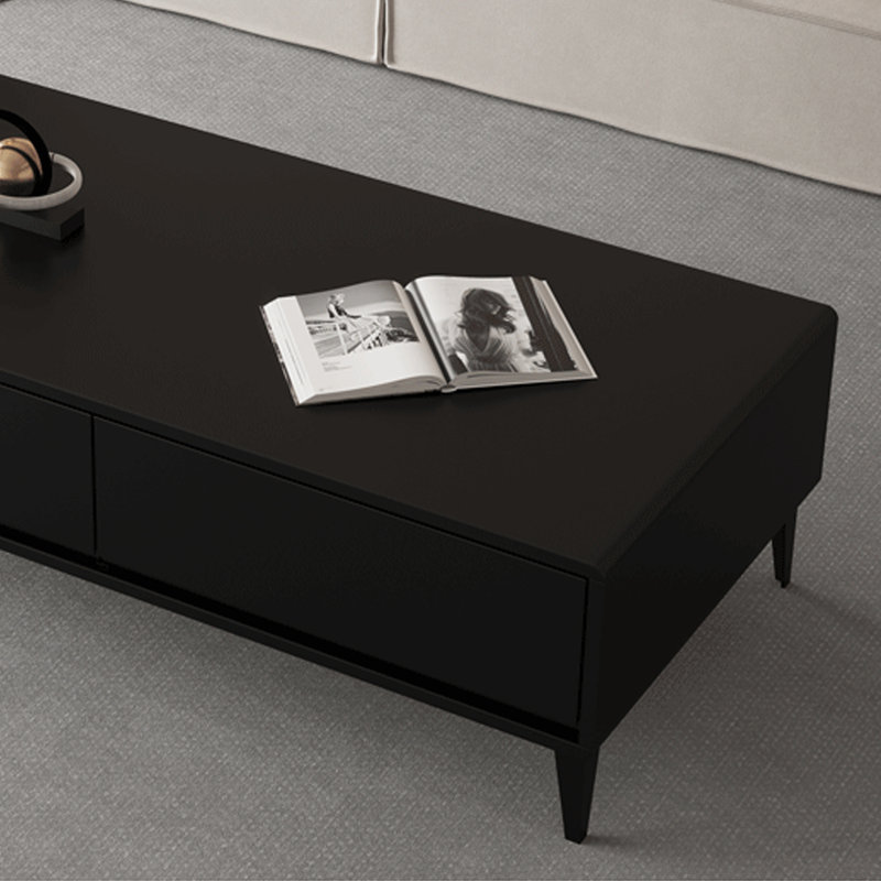 Table basse simple et moderne, 15.74" H x 43.3" L x 23.62" W