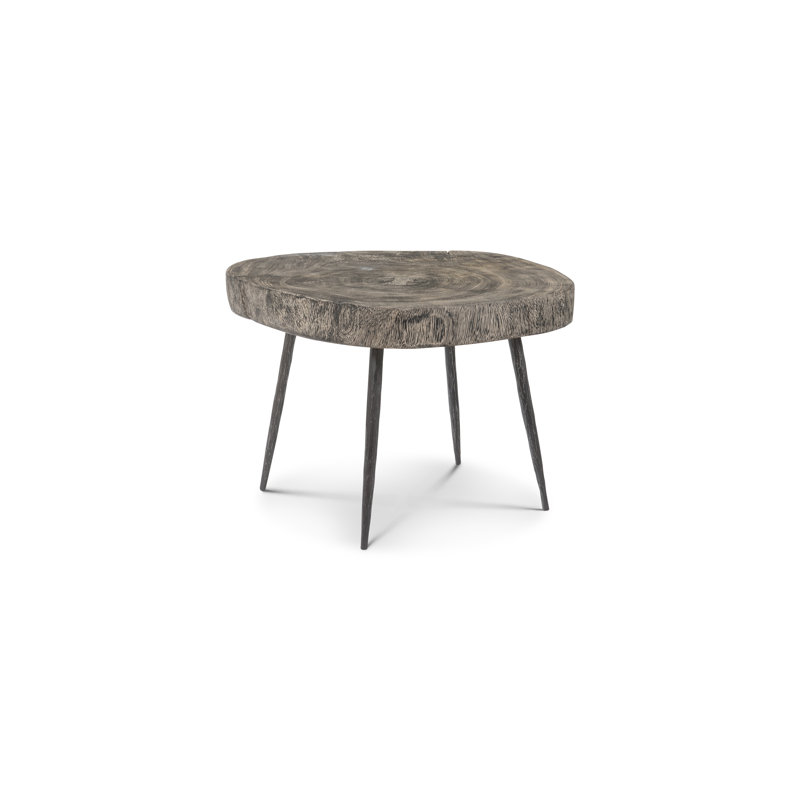 Crosscut 3 Legs End Table