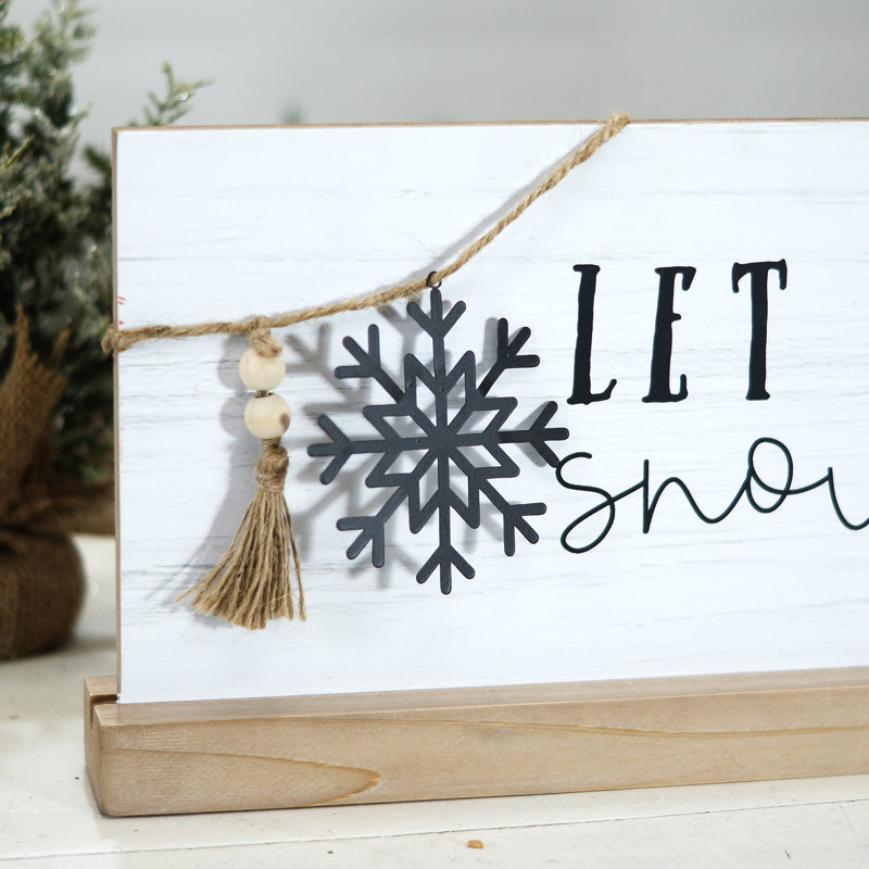 Let It Snow Sign
