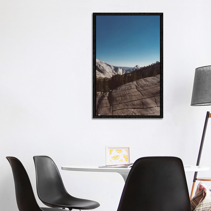 Olmsted Point, Yosemite National Park V by Bethany Young - Print on Canvas, Black Framed, 101.6cm H x 66.04cm W x 3.81cm D