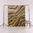 Multi-Colored Mixed Wavy Stripe Line Patterned Creative Modern Decorative Rug-1856808925