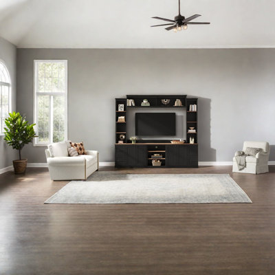 Large Storage Tv Stands & Entertainment Centers, Mdf Farmhouse Home