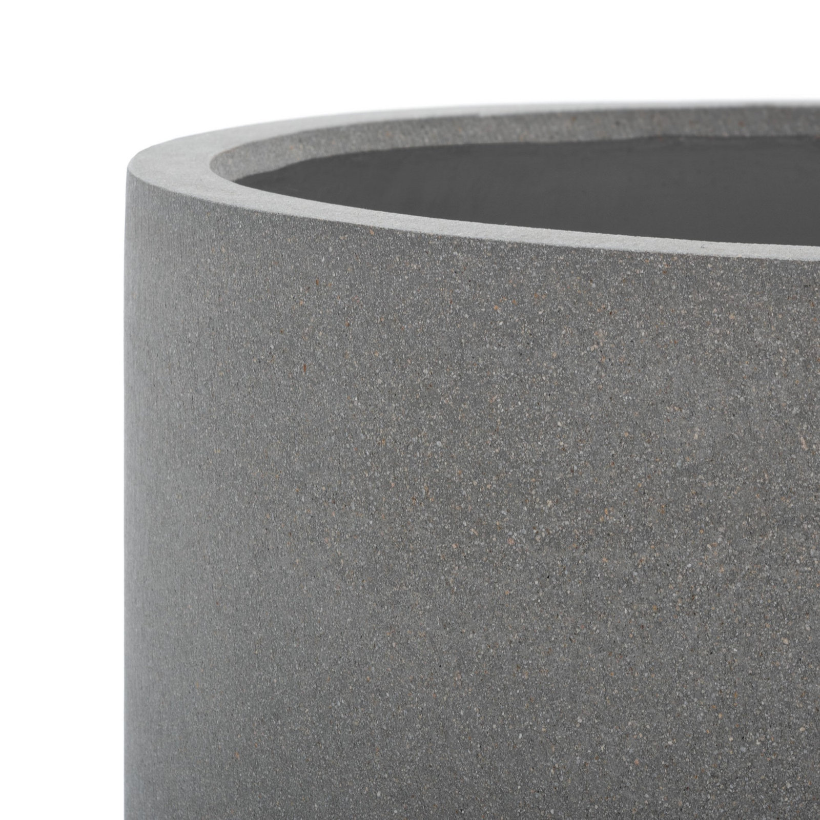 Tabitha Pot Planter, Light Gray, 19" H X 17.1" W X 17.1" D