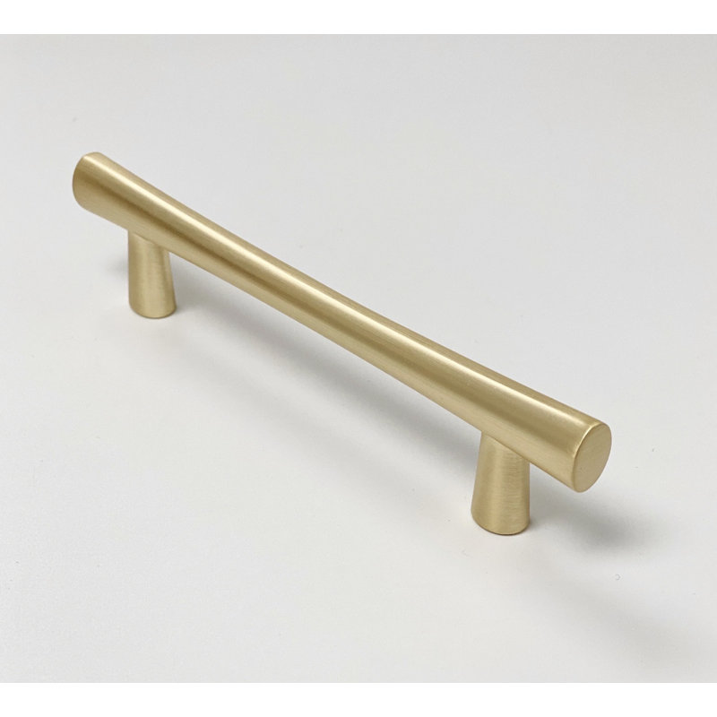 Satin Gold "Century" 5" Centers Cabinet Handle