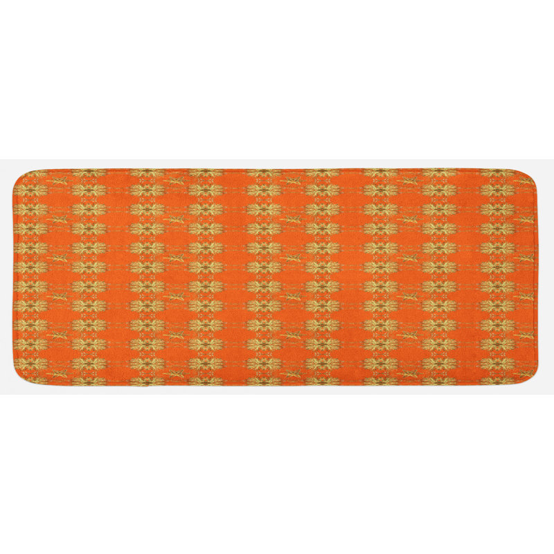 Eclectic Synthetic Kitchen Mat