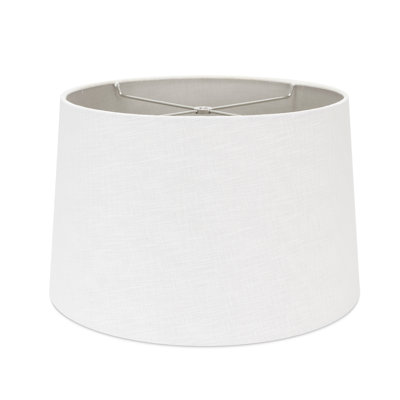 10'' H x 16'' W Linen Drum Lamp Shade