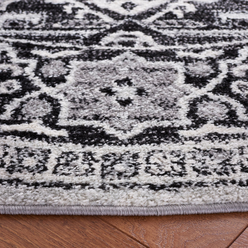 Tulum Performance Oriental Rug, Square 6'7"