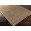 Tapis taupe noué à la main Joshva-21222633