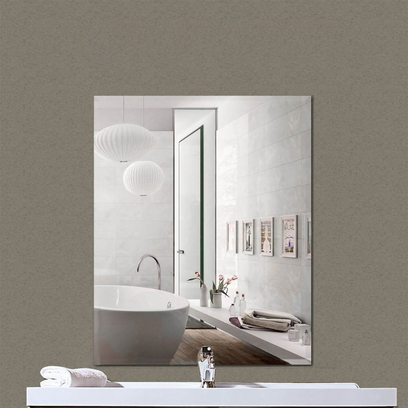 16 x 20 20 x 16 Inches Rectangular Acrylic Mirror Plastic Shatter Proof Bath Nursery Kids Safety Mirror