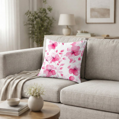 Coussin French Country - Coussin rose fuchsia