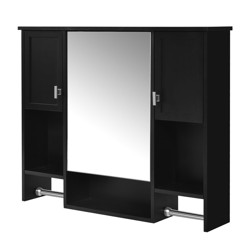 Armoire de miroir de salle de bain 35 po x 28 po - Offre un rangement pratique et une performance de réflexion durable pour votre