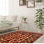 Tapis décoratif en laine de conception unique 4 pi 1 po x 6 pi 1 po Braxdyn noué à la main
