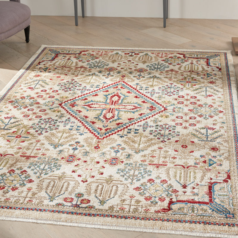 Southwestern Indoor Rug, Rectangle 5'3" x 7'6"