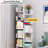 Tree Bookshelf Floor Standing Bookcase Vertical Book Shelves Tree Storage Display Shelf for Bedroom Living Room