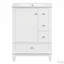 Meuble-lavabo 24 po avec lavabo et tiroirs, tablettes de rangement-1752991978