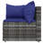 3 - Person Patio Conversation Set with Cushions-1636388151-1636388145