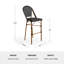 Tabourets de bar Martha Stewart-109713839-109713837
