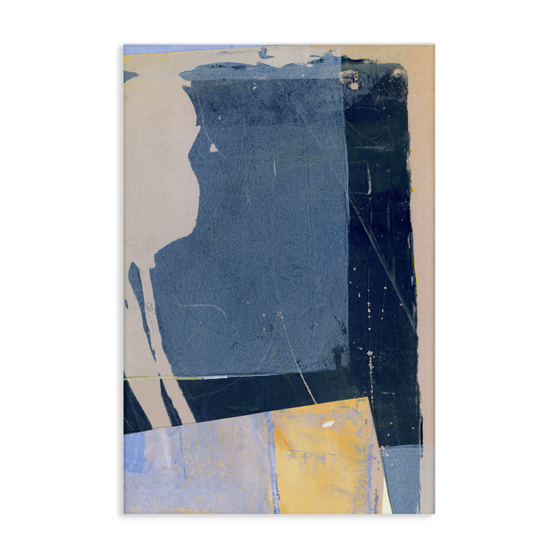 Art mural linéaire sur formes vieillies par Donna Weathers, H 30 po x l 20 po