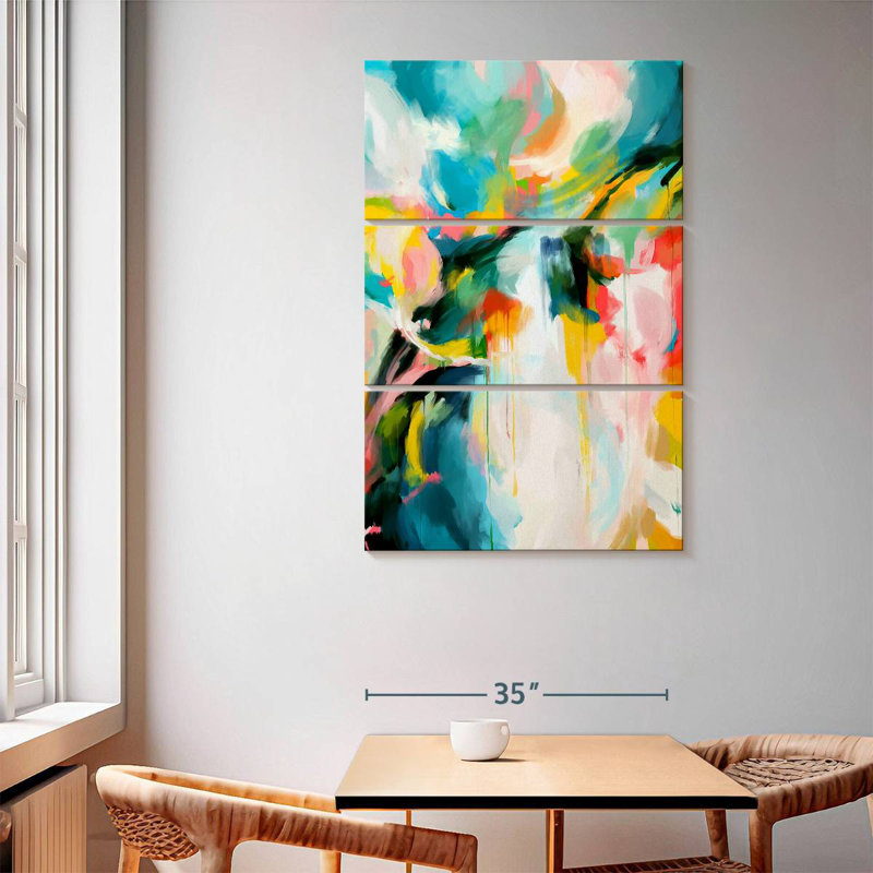 Avery Dynamic Swirls IV, 65" H x 42" W