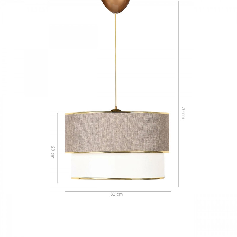 1 - Light Shaded Pendant