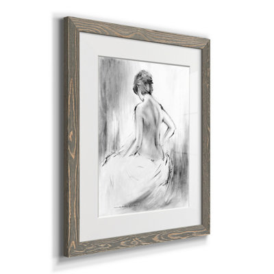 " Soft Silhouette V " Painting Print