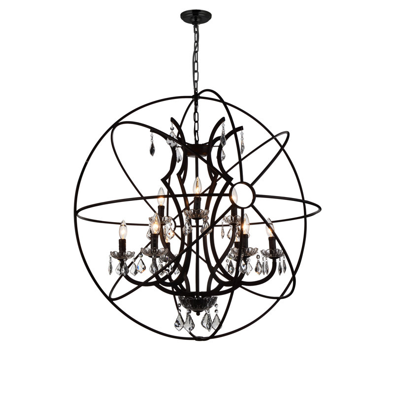 Margo 9 - Light Walnut Sphere Pendant