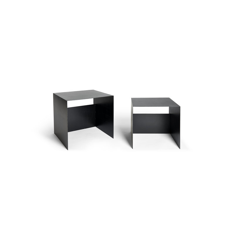 Sled Nest Of Tables, Black