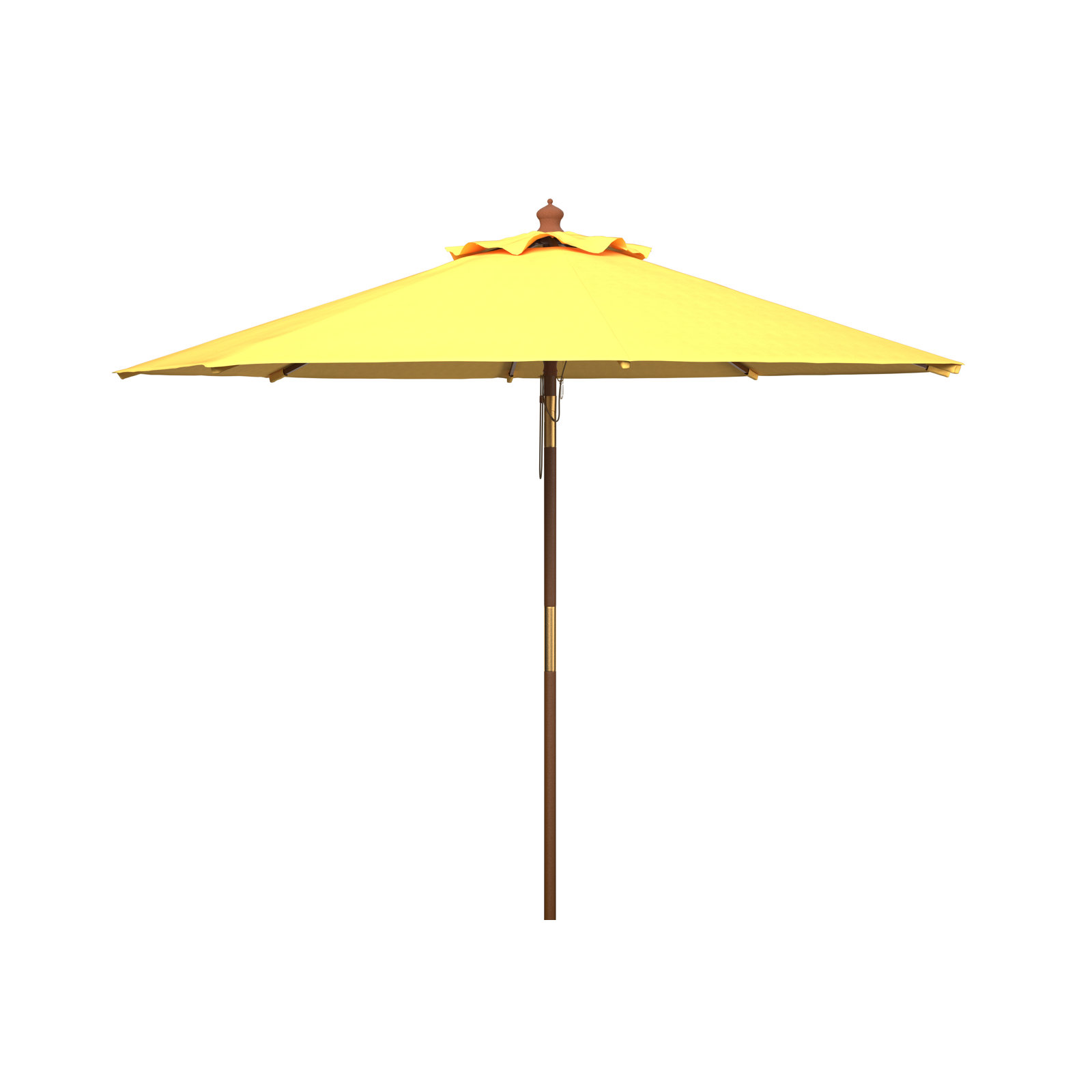Aldan 8.8' Market Umbrella, Yellow