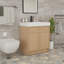 Meuble-lavabo 30 po avec lavabo en résine