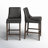Niara Rectangle Faux Leather Bar & Counter Stool -101012009-101012008