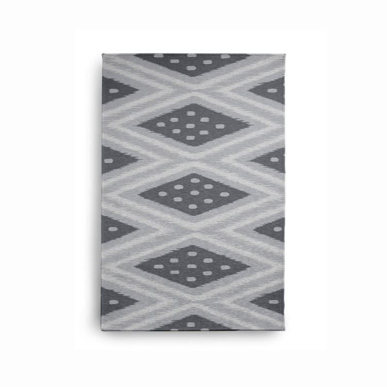 Chenille Geometric Indoor Rug