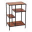 Lehoux 50cm W Metal Bedside Table