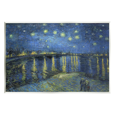 «Starry Night over Rhone Classic» par Vincent Van Gogh - Peinture