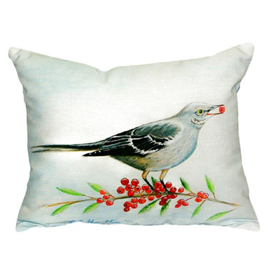  Coussin lombaire intérieur / extérieur Mockingbird and Berries