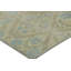 Rug & Kilim’S Block Print Rug With Blue And Green Floral Patterns-1358391270