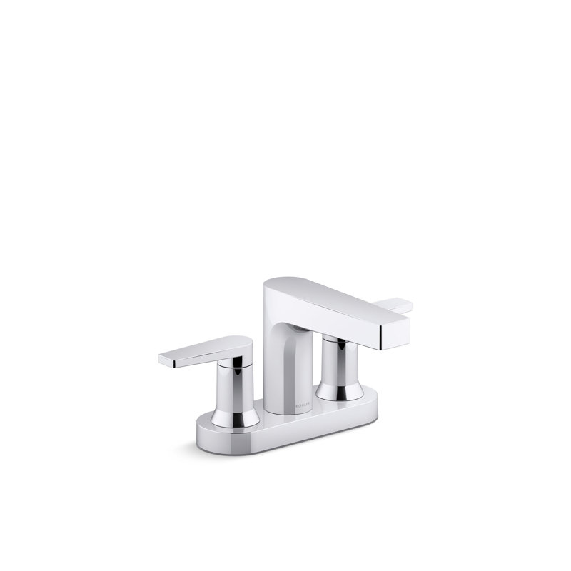 Tautcenterset Bathroom Sink Faucet, 1.2 Gpm, Polished Chrome