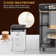 20 Bar Automatic Espresso Machine,Espresso Coffee Maker With Grinder,Automatic Milk Frother & TFT Screen,1.5L Water Tank