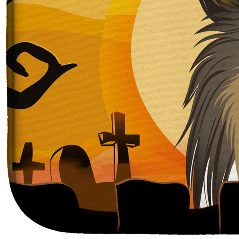 Tapis de séchage halloween sheltie